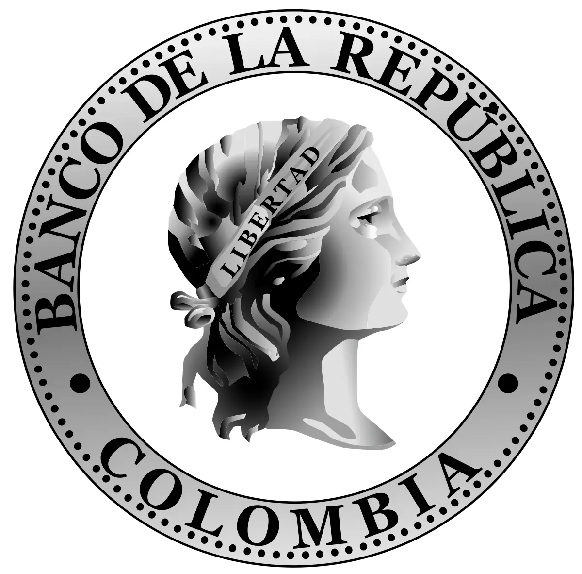 Logo banco de la república