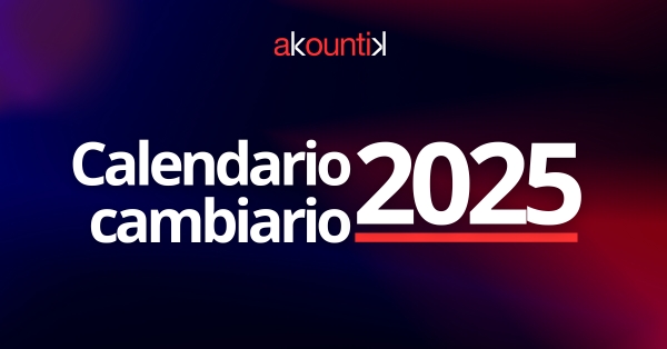 Calendario cambiario 2025